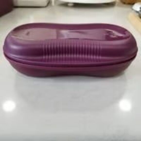 Tupperware Purple Breakfast Omelet Cooker #6996B-4 no inserts - Picture 9 of 11